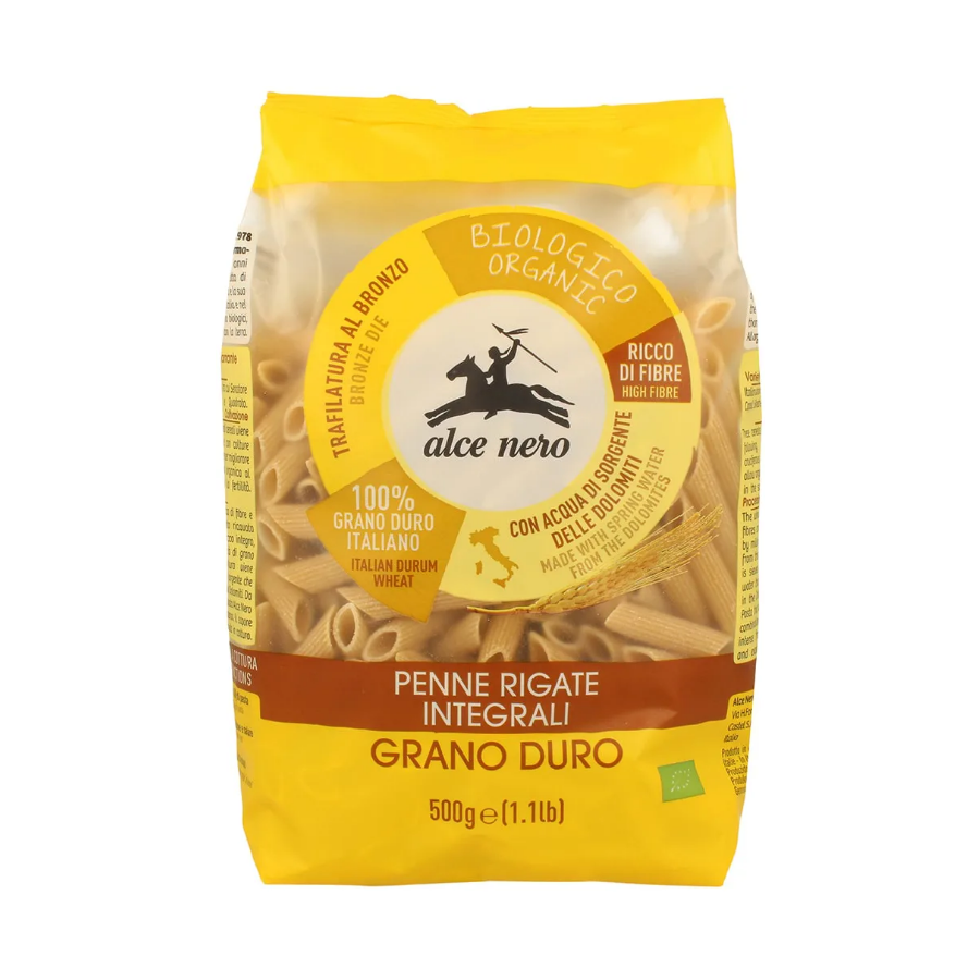 ALCENEROOrganicWholeDurumWheatPenneRigate500g.png